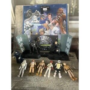 Vintage Star Wars Lot - Kenner Era- 1982  Stormtrooper  Vadar Jarjar
